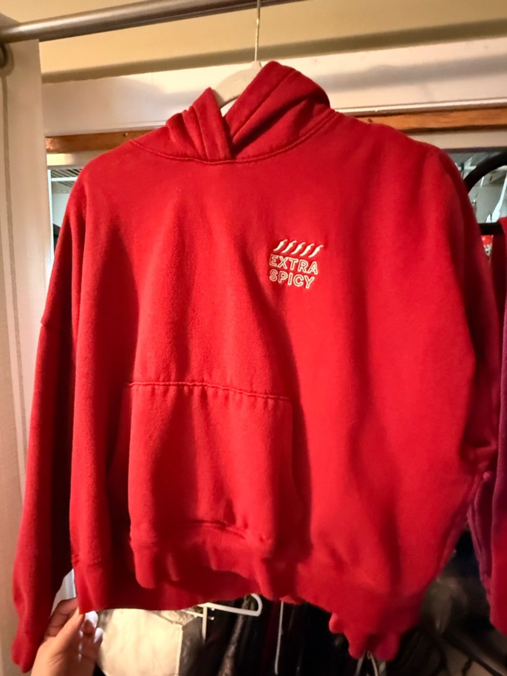 PINK by VS crop hoodie